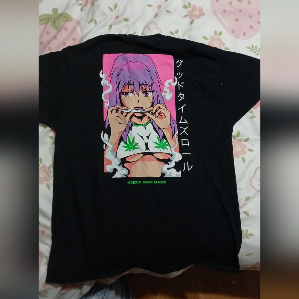 Know bad daze black t shirt